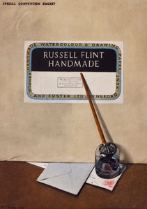 Trompe l&39;Oeil，1939年（墨水与纸张） 作者 威廉·英格利斯